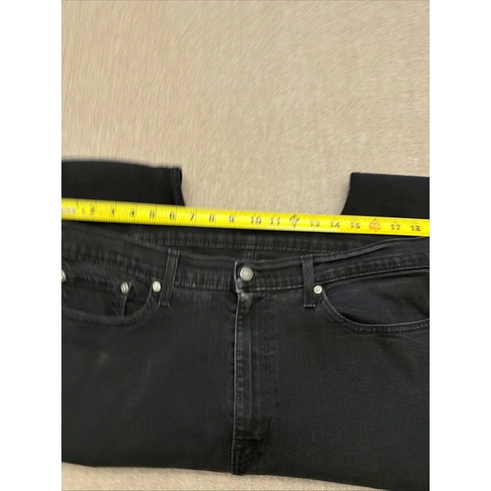 Levi's men's 510 slim fit jeans 38x30 Black
